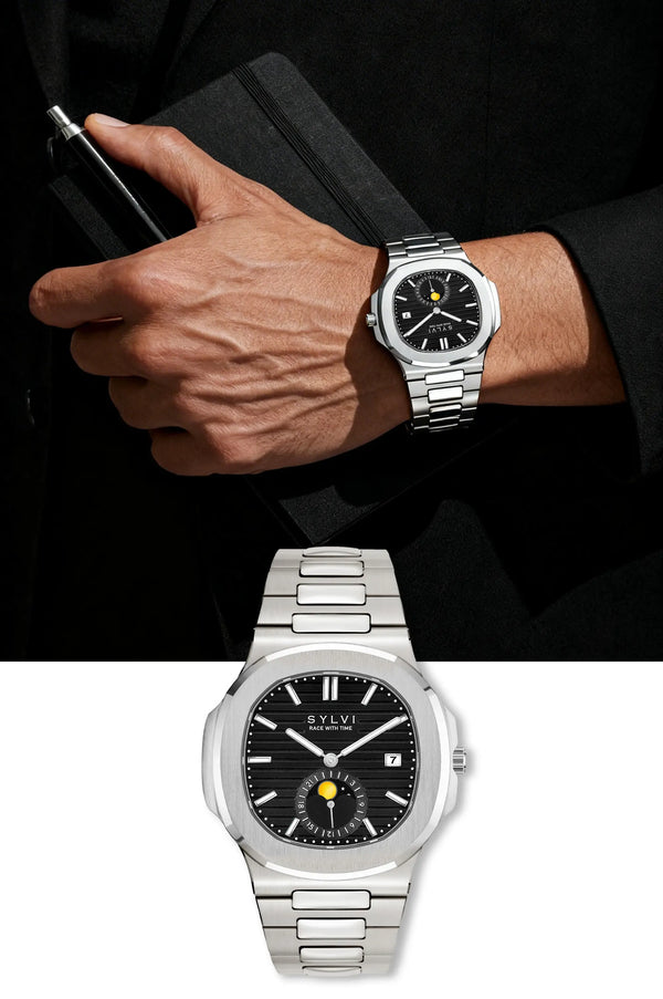 Urbane Moon Black Silver
