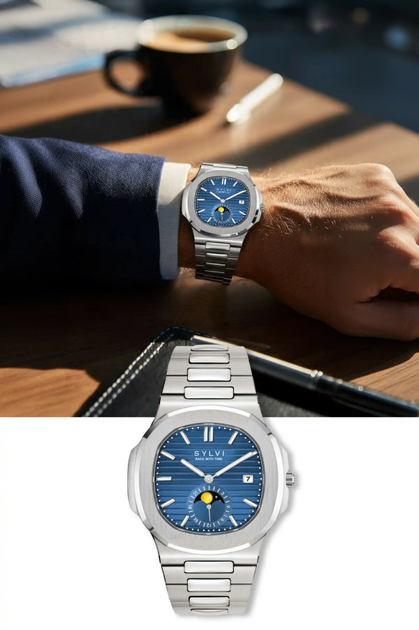 Urbane Moon Blue Silver