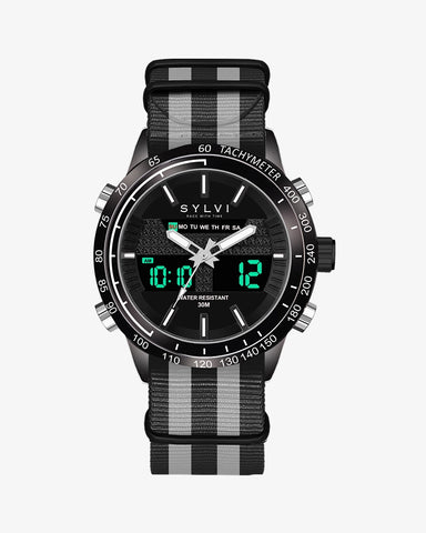 Hawk Grey Black Nylon