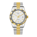 Sylvi Starboard gold silver watch for men premium stainless steel wrist watch