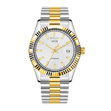 Sylvi Starboard gold silver watch for men premium stainless steel wrist watch