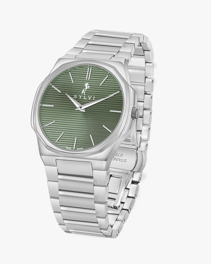 Blade Green Silver Steel - Main Image