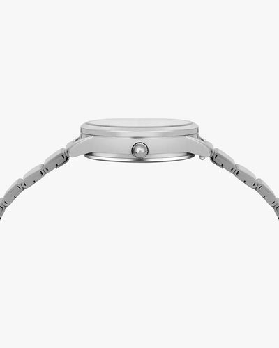 Dazzle Green Silver Link Chain