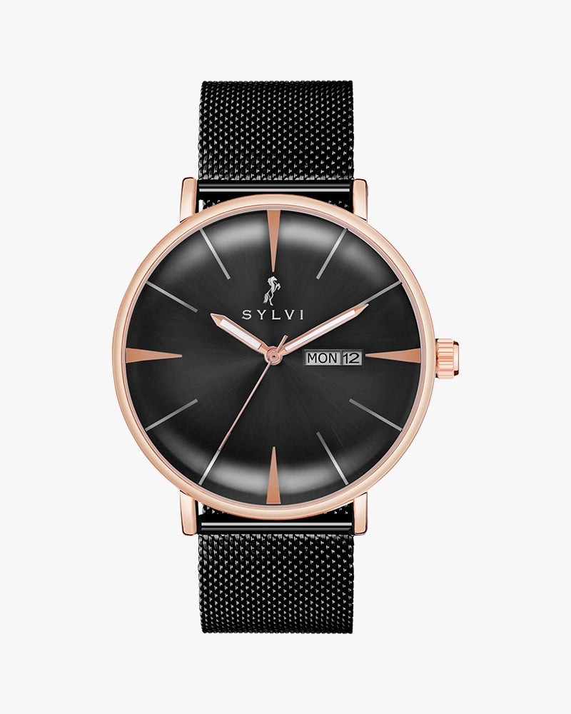 Elegadoom Black Rosegold Mesh