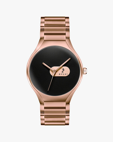 Elegare Black Rosegold Steel