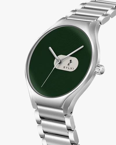 Elegare Green Silver Steel