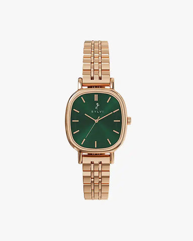 Ellore Emerald Green Rose Steel