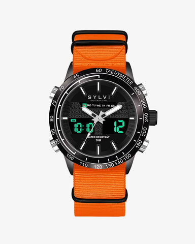 Certified Imperfect Hawk Black Orange Nylon