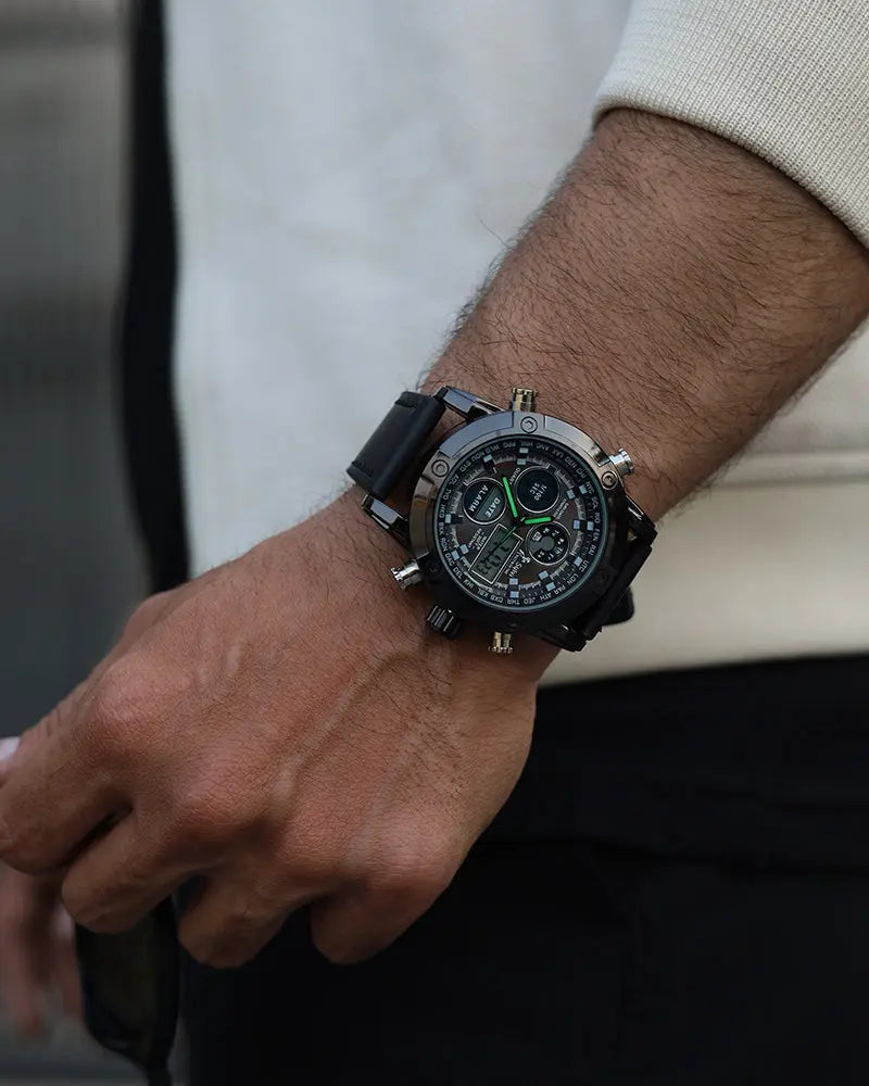 Timegrapher Sylvi Watch For Nice Mens Leather Watches Sylvi ICONIC