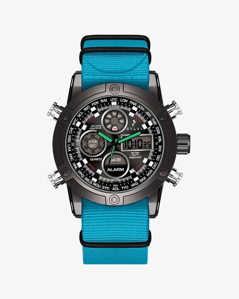 Sylvi Vibrant Sky Blue Watch - Browse Stylish Wristwatches for Men & Women