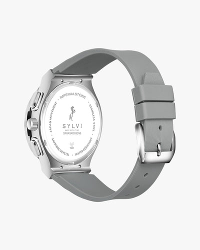 Sylvi Imperial Stone Grey Watch for Men & Women