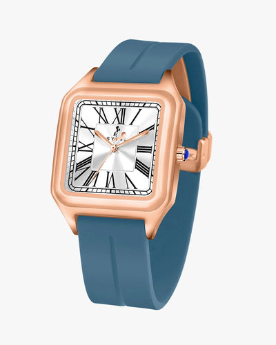 Opus White Rosegold Silicone