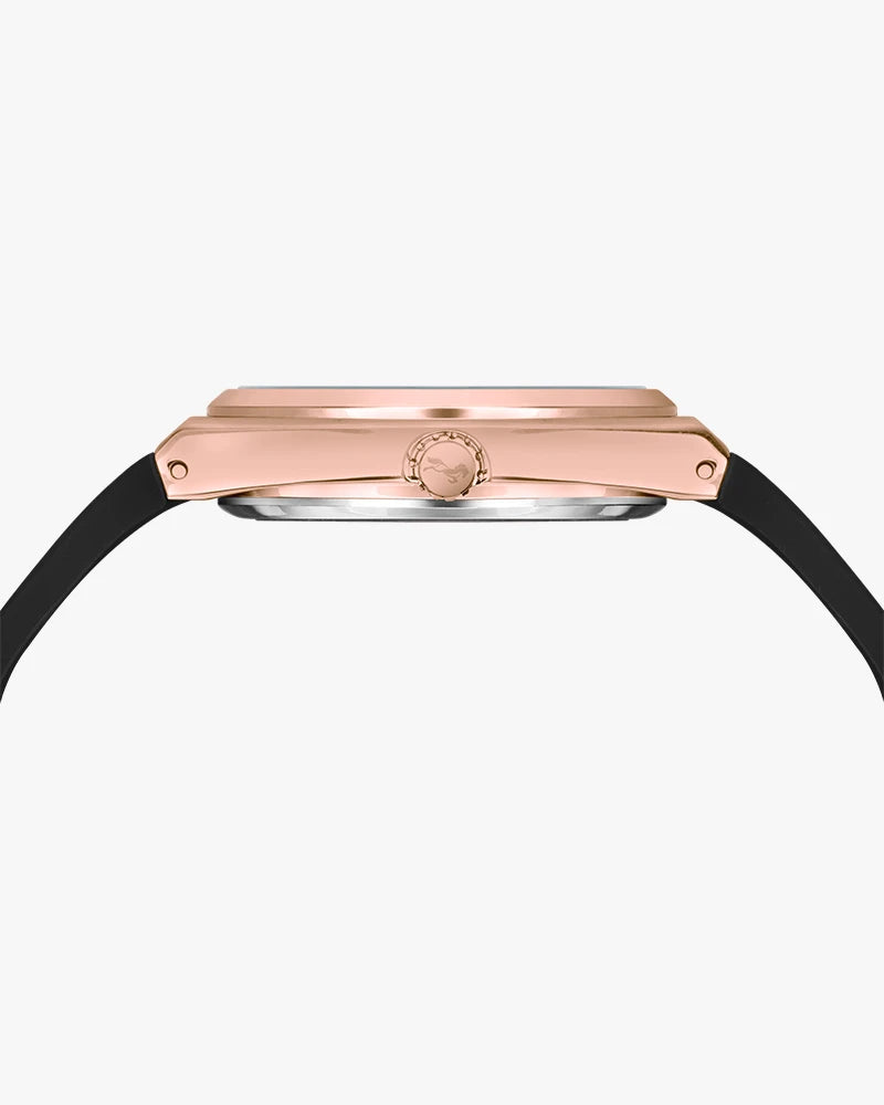 Professional Edge Black Rosegold Silicone