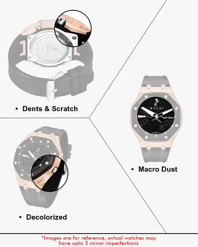 Certified Imperfect  Rig One 'O One Rosegold Black - WT Max
