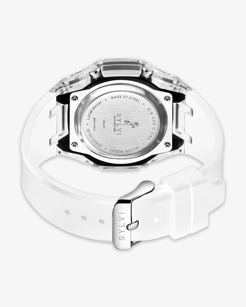 Sylvi Rig One 'O One WT Max Crystal-White Watch