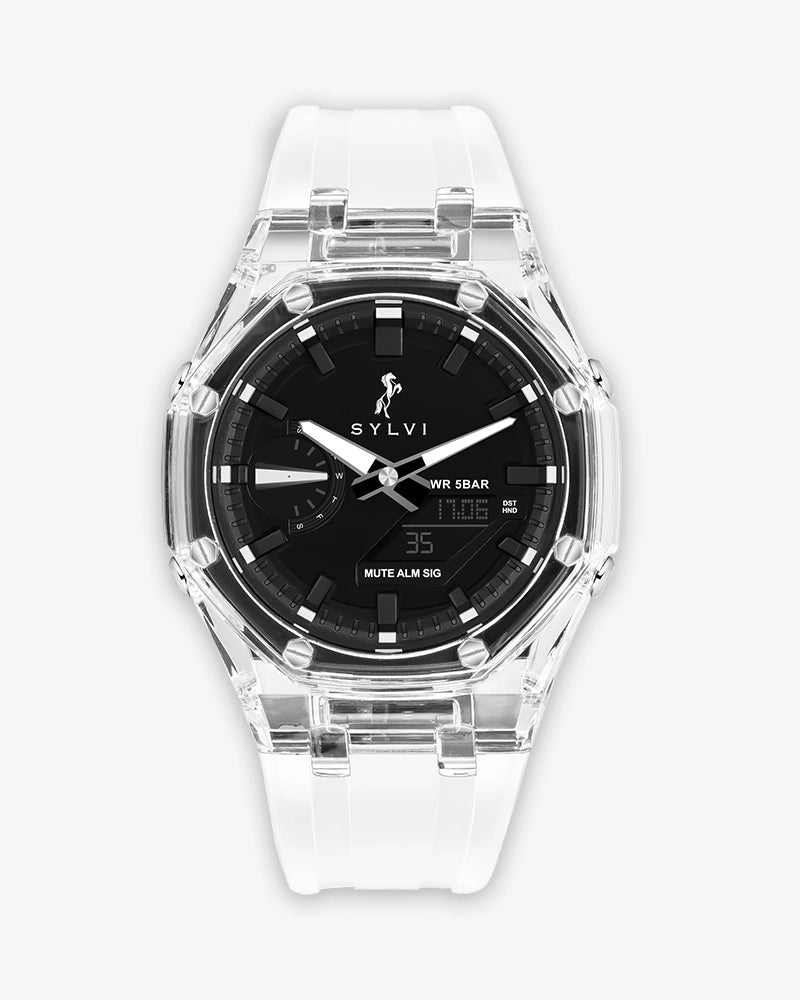 Sylvi Rig One 'O One WT Max Crystal-White Watch
