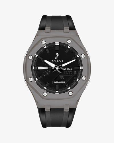 Sylvi Rig One O One WT Max Grey Watch - Browse Stylish Watches for Men