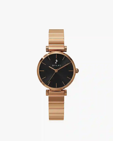 Serene Jet Black Rose Link