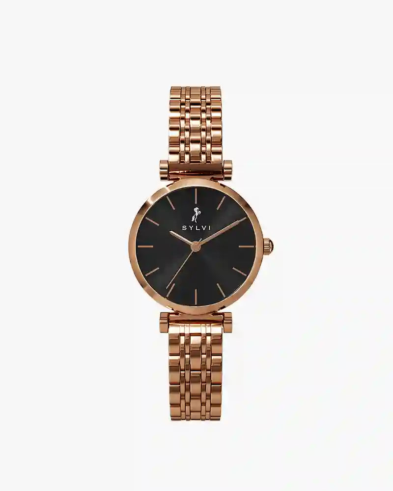 Serene Jet Black Rose Steel