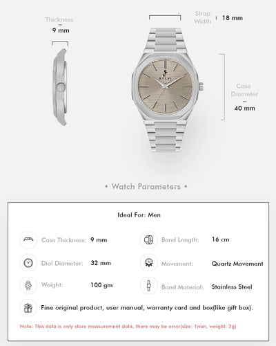 Certified Imperfect Specter Grey Silver Steel