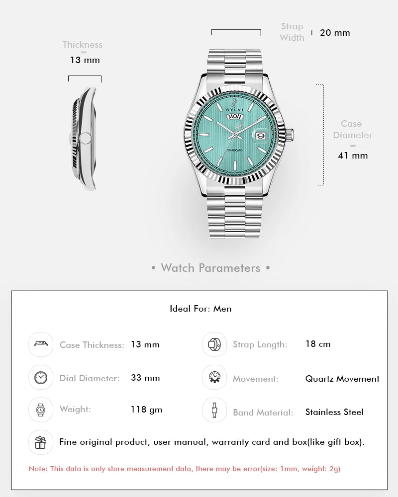 Sylvi Starboard Electric Blue Steel Watch For Men Shop Now