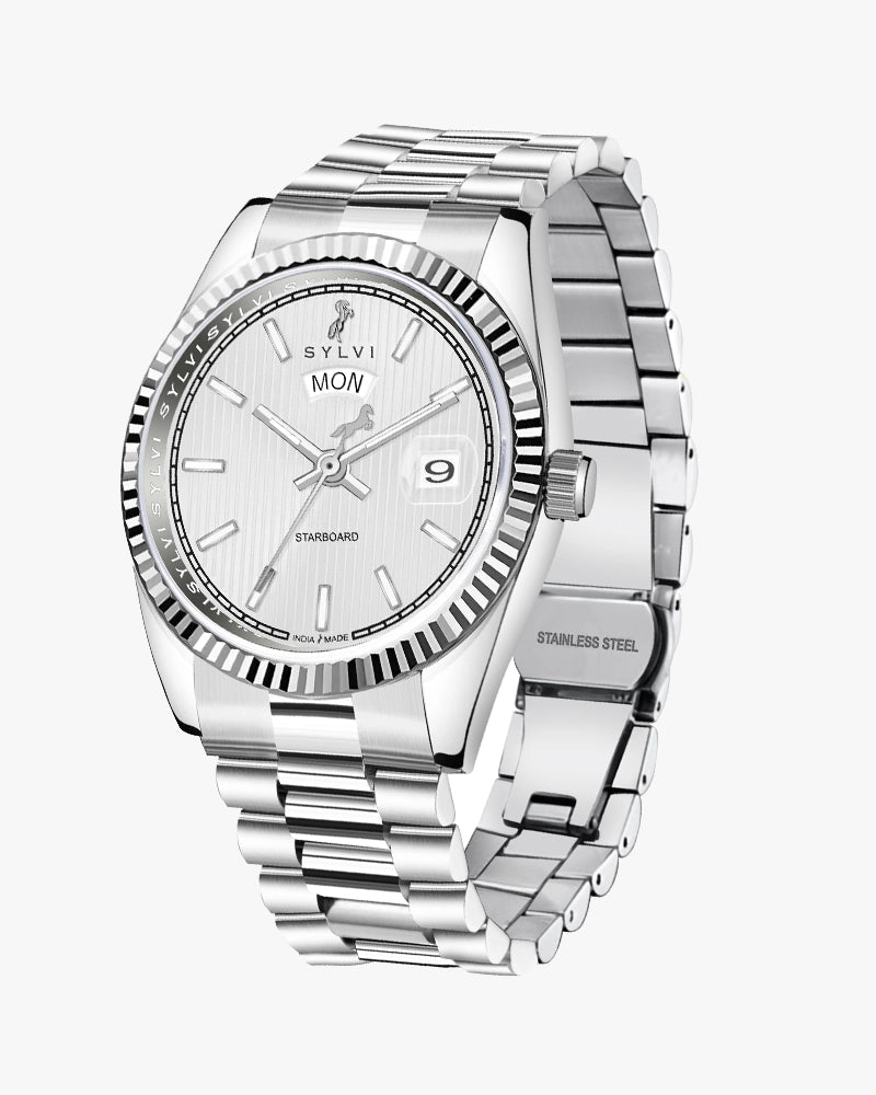 Silver line watch discount