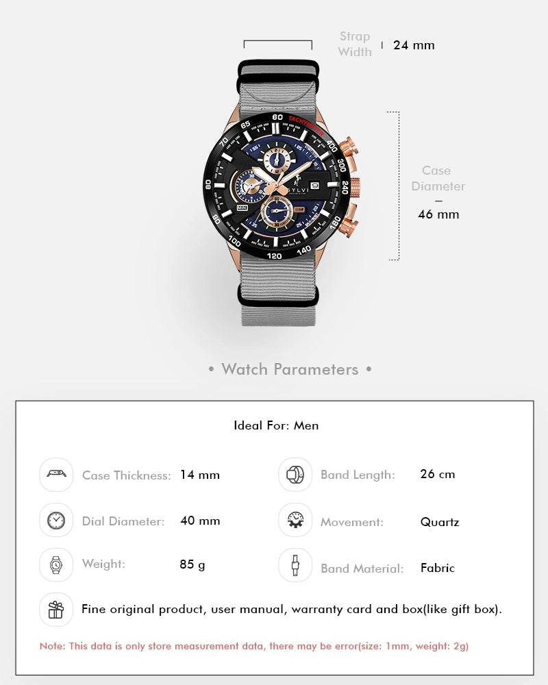 Sylvi Timegrapher Blue Rosegold Grey-Solid Watch