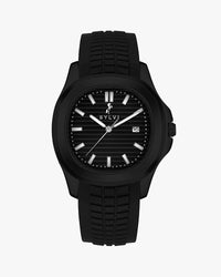 Urbanic Black Silicone Watch for Men | Premium Wrist Watch