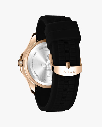 Urbanic White Rose Gold Silicone