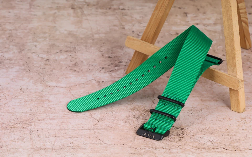 Neon green watch band 2025