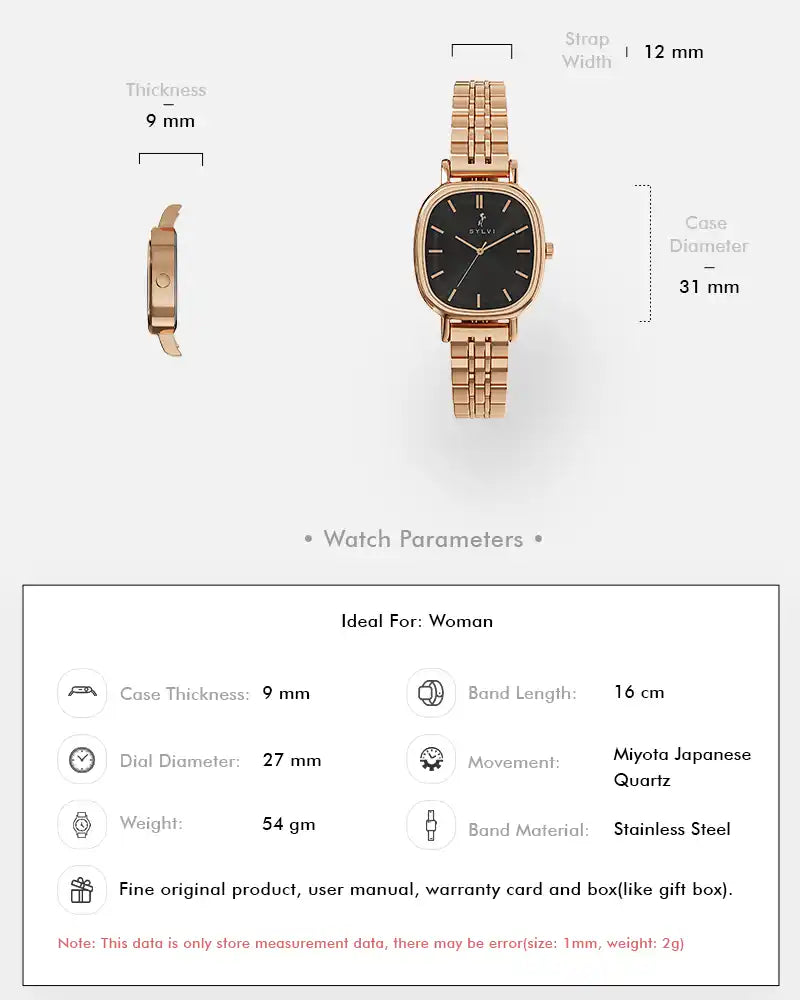 Ellore All Rosegold Steel