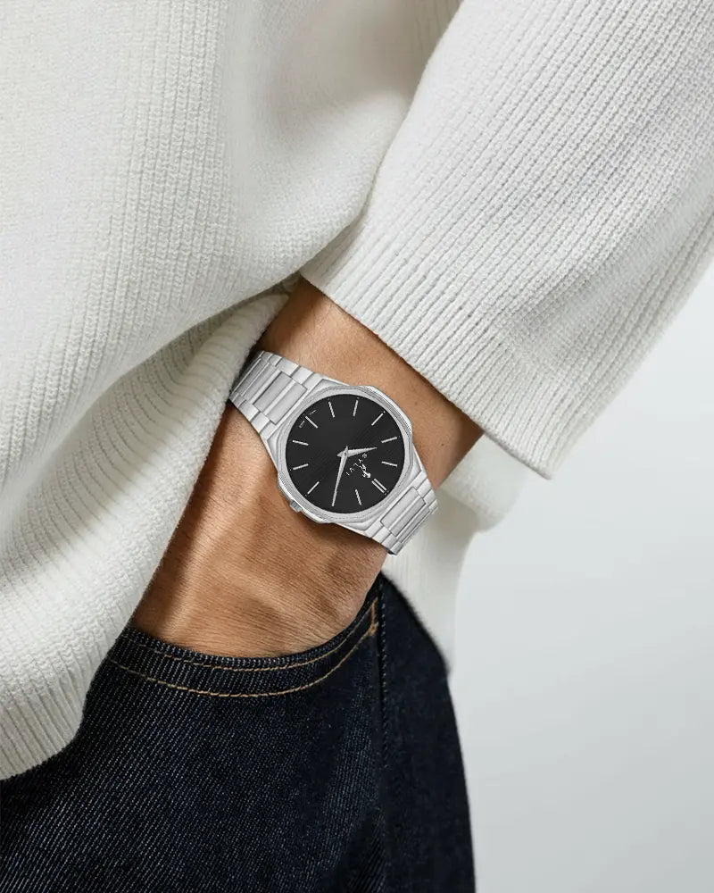 Blade Black Silver Steel