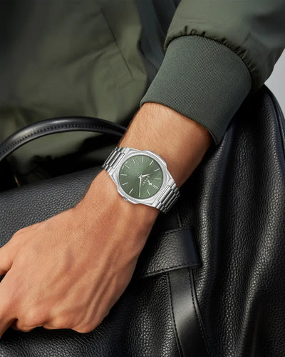 Blade Green Silver Steel