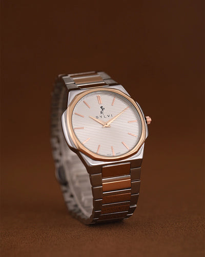 Blade White Rosegold Silver Steel