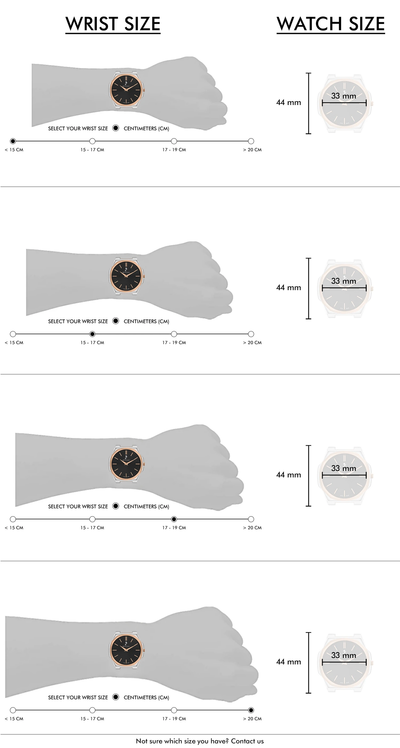 Blade Black Rosegold Silver Steel