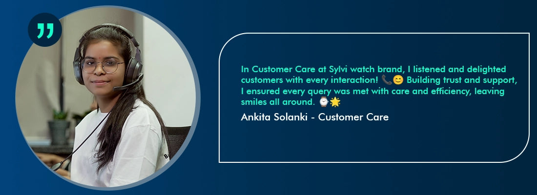 Sylvi Customer Care Employee Review Ankita Solanki - Career Jobs in Surat