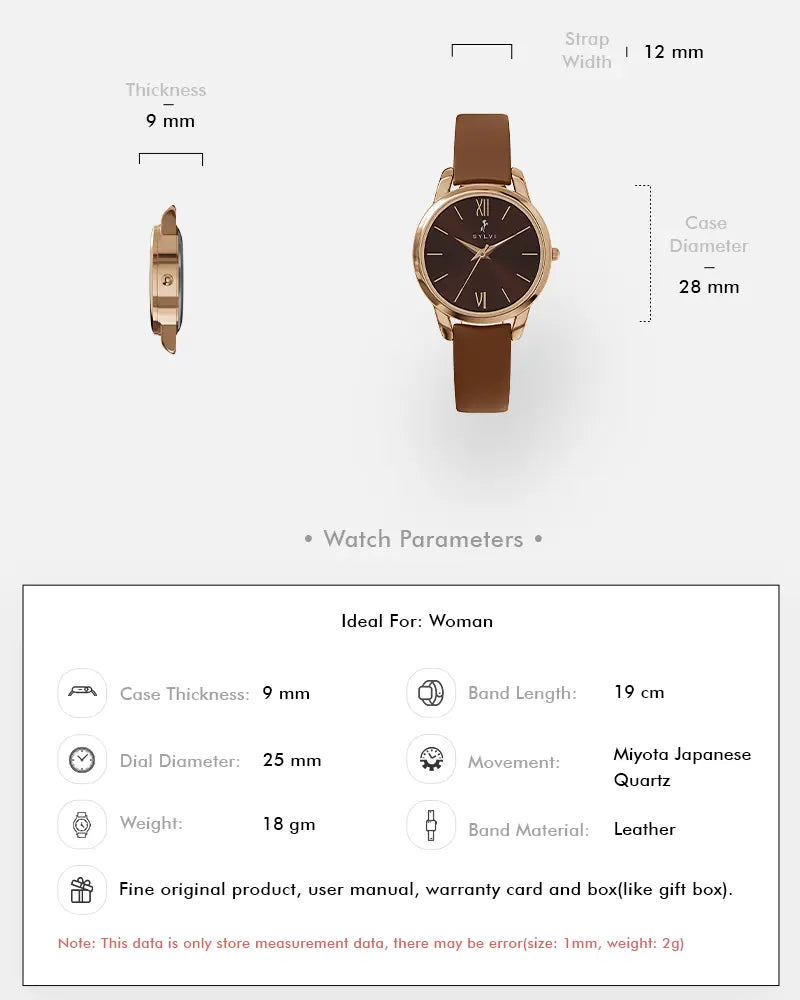 Dazzle Mocha Rose Leather