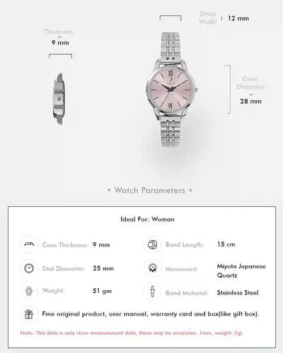 Dazzle Blush Pink Steel