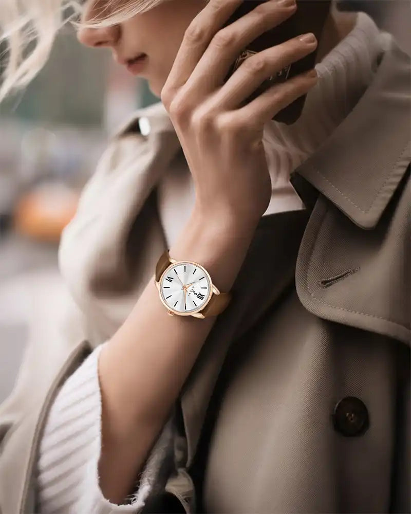 Dazzle  White Rose CoffeeBrew Leather