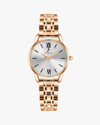 Sylvi Dazzle white rosegold luxury watch product display