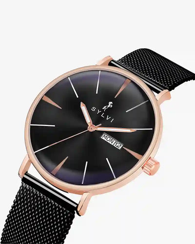 Elegadoom Black Rosegold Mesh