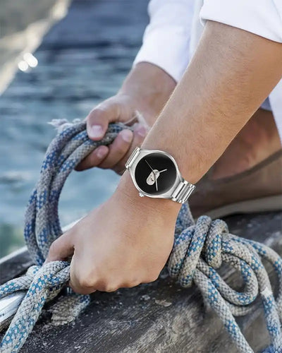 Elegare Black Silver Steel