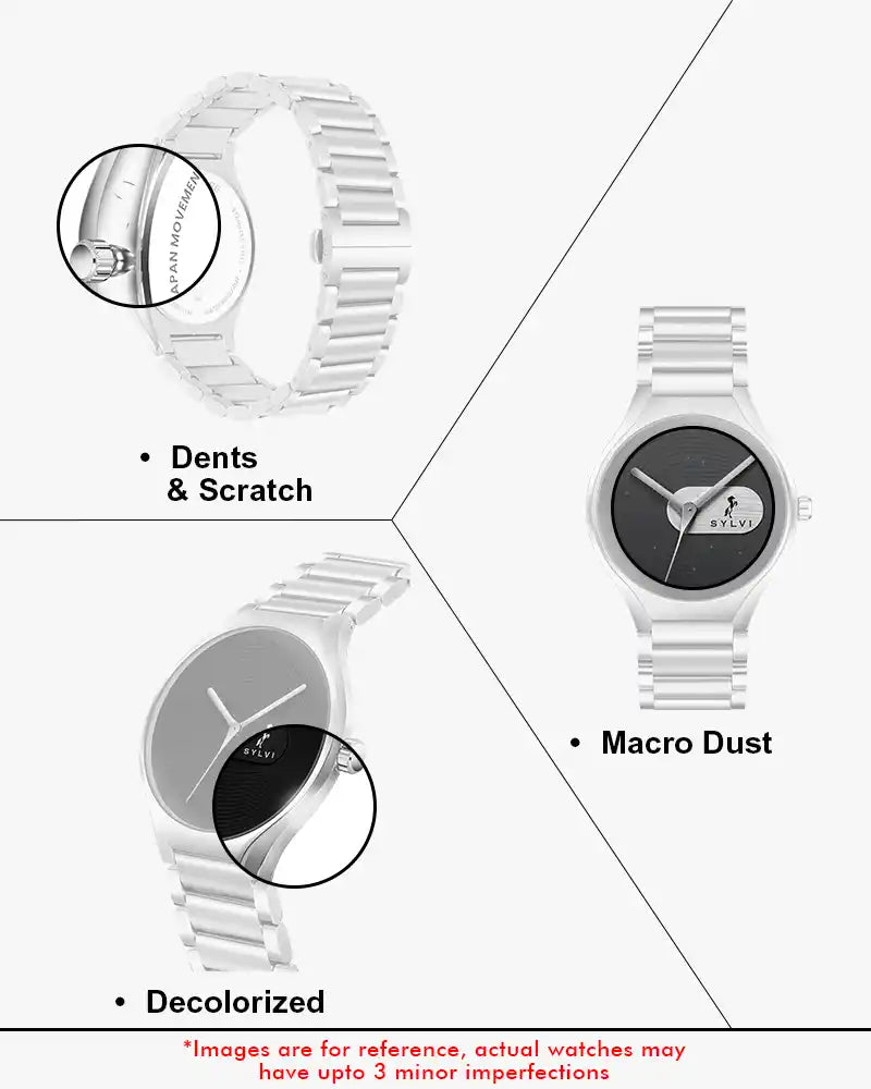 Certified Imperfect Elegare Black Silver Steel
