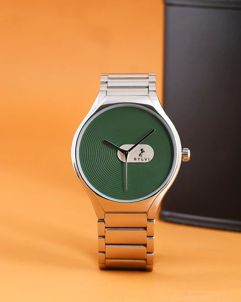 Elegare Green Silver Steel