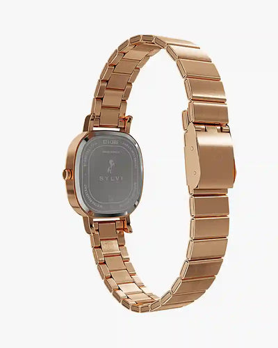 Ellore Black Rosegold Link