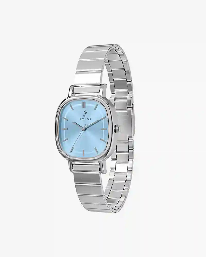 Ellore Ice Blue Silver Link