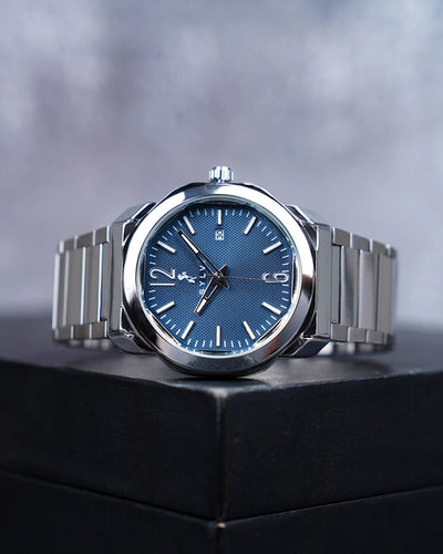 Sylvi Elysian Navy Blue Analog Watch For Men