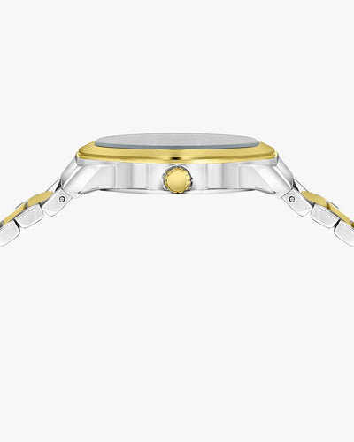 Sylvi Elysian White Gold Analog Watch For Men