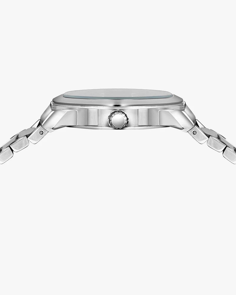 Sylvi Elysian White Silver Analog Watch For Men