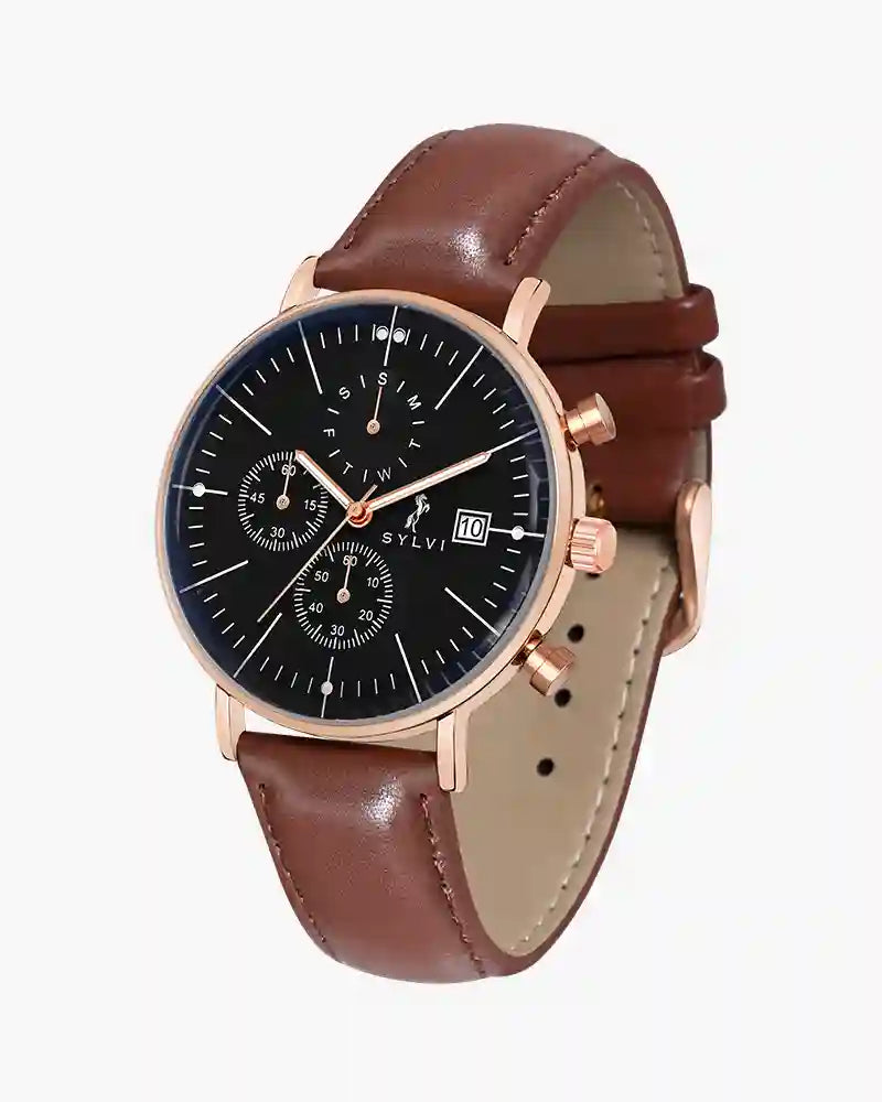 Buy Gazedoom RoseCrown Chronograph Watch For Men at Sylvi